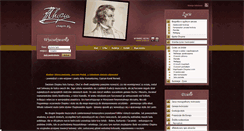 Desktop Screenshot of chopin.pl